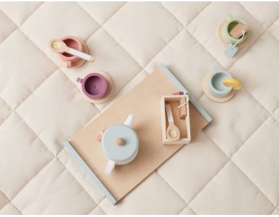 Kids Concept Čajová sada dřevěná Bistro