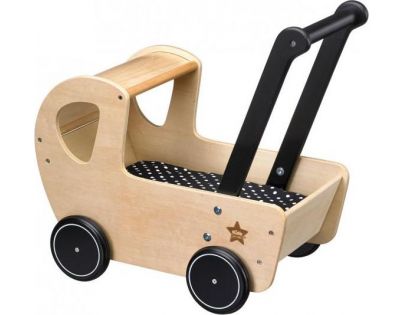 Kids Concept Kočárek dřevěný Neo natural