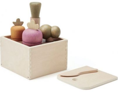 Kids Concept Květináč se zeleninou dřevěný Bistro
