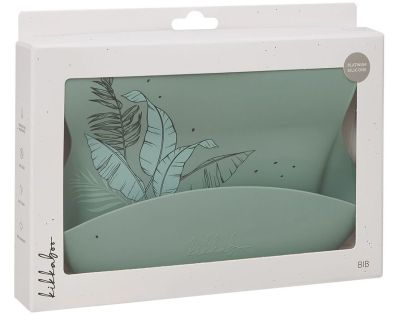 KikkaBoo Bryndák s kapsou Platinum Silicone Flora Sage