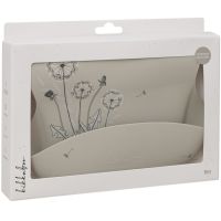 KikkaBoo Bryndák s kapsou Platinum Silicone Flora Sand 3