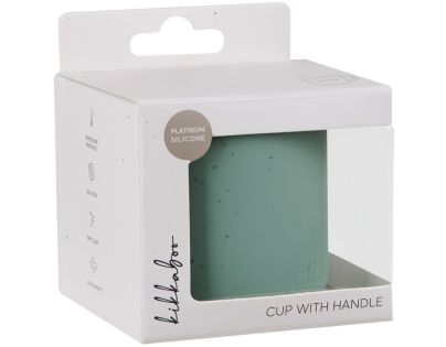 KikkaBoo Hrnek Platinum Silicone Sage