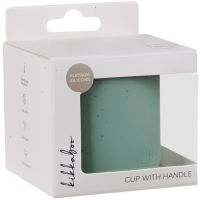 KikkaBoo Hrnek Platinum Silicone Sage 3