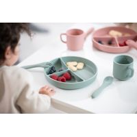 KikkaBoo Hrnek Platinum Silicone Sage 2