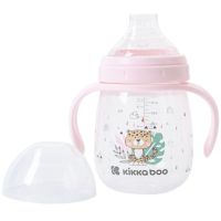 KikkaBoo Hrnek se silikonovým pítkem 240ml 6m+ Savanna Pink 2
