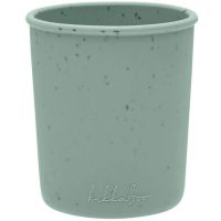 KikkaBoo Jídelní sada 5-dílná Platinum Silicone Sage 5