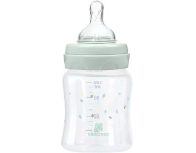 KikkaBoo Kojenecká láhev 120ml 0m+ Jungle King Mint