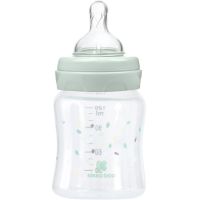 KikkaBoo Kojenecká láhev 120ml 0m+ Jungle King Mint