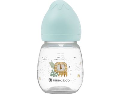 KikkaBoo Kojenecká láhev 180 ml 3m+ Savanna Mint