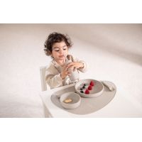 KikkaBoo Láhev s brčkem Platinum Silicone Sand 4