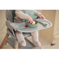 KikkaBoo Miska Platinum Silicone Sage 5