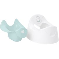 KikkaBoo Nočník hroch White Mint 2