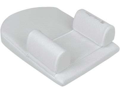 KikkaBoo Polohovací podložka z paměťové pěny klínová Airknit Grey