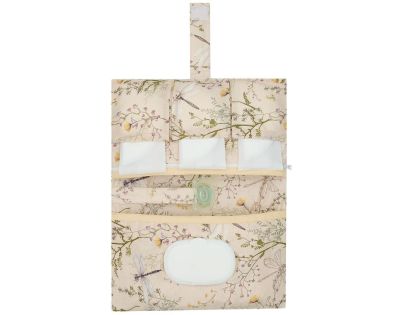 KikkaBoo Pouzdro na pleny Secret Garden Beige