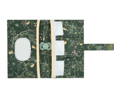 KikkaBoo Pouzdro na pleny Secret Garden Green