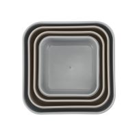 KikkaBoo Sada boxů na svačinu 4 ks Kitty Cat Grey 2