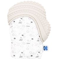 KikkaBoo Silikonová rukavička Savanna Grey 2