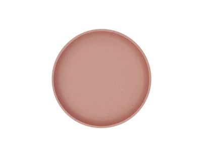 KikkaBoo Talíř Platinum Silicone Blush