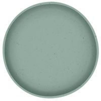 KikkaBoo Talíř Platinum Silicone Sage 2