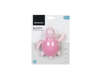 KikkaBoo Teploměr do vany Buddy Pink
