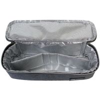 KikkaBoo Termoizolační pouzdro na jídlo velké Foody Black