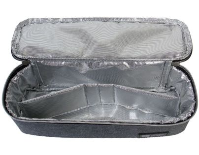 KikkaBoo Termoizolační pouzdro na jídlo velké Foody Black