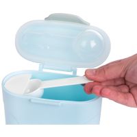 KikkaBoo Zásobník na sušené mléko s odměrkou 130g Blue 3