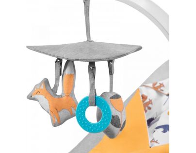 Kinderkraft 2020 Houpátko vibrující s melodií Felio Peony Rose do 18 kg
