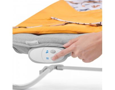 Kinderkraft 2020 Houpátko vibrující s melodií Felio Peony Rose do 18 kg