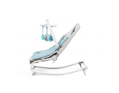 Kinderkraft Houpátko vibrující s melodií Felio Light Blue do 18 kg
