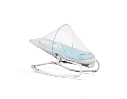 Kinderkraft Houpátko vibrující s melodií Felio Light Blue do 18 kg