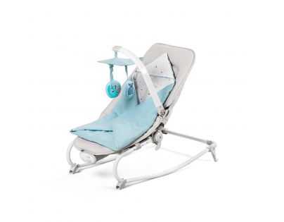 Kinderkraft Houpátko vibrující s melodií Felio Light Blue do 18 kg