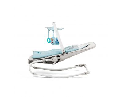 Kinderkraft Houpátko vibrující s melodií Felio Light Blue do 18 kg