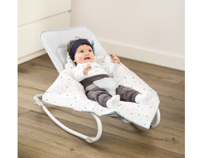 Kinderkraft Houpátko vibrující s melodií Felio Light Blue do 18 kg