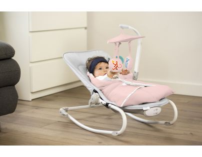 Kinderkraft Houpátko vibrující s melodií Felio Pink do 18 kg