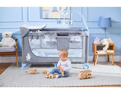 Kinderkraft Postýlka cestovní Joy s doplňky Blue