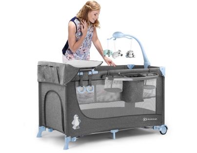 Kinderkraft Postýlka cestovní Joy s doplňky Blue
