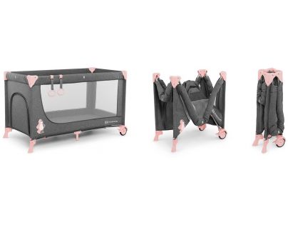Kinderkraft Postýlka cestovní Joy s doplňky Pink