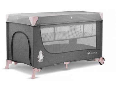 Kinderkraft Postýlka cestovní Joy s doplňky Pink