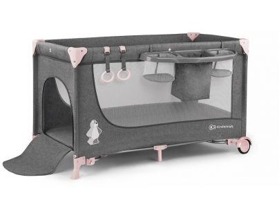 Kinderkraft Postýlka cestovní Joy s doplňky Pink