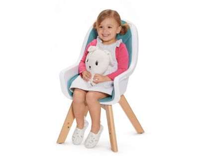 Kinderkraft Židlička jídelní 2 v 1 Tixi grey