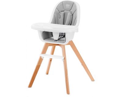 Kinderkraft Židlička jídelní 2 v 1 Tixi grey
