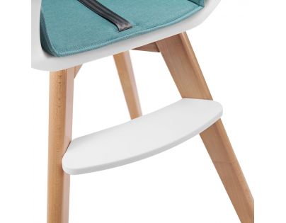 Kinderkraft Židlička jídelní 2 v 1 Tixi turquoise