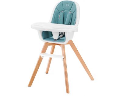 Kinderkraft Židlička jídelní 2 v 1 Tixi turquoise