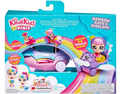 Kindi Kids Mini Rainbow Kate letadlo
