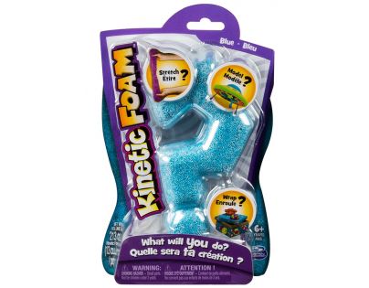Kinetic sand Kinetic Foam 1 barva - Modrá