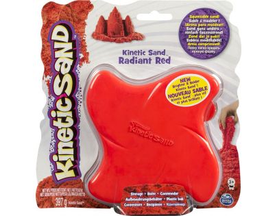 Kinetic Sand Bright&Bold - Červená - Poškozený obal 