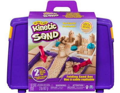 Kinetic Sand Cestovní kufřík s formičkami