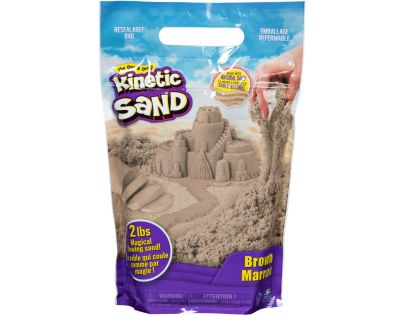 Kinetic Sand hnědý písek 0,9 kg