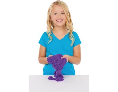 Kinetic Sand krabice tekutého písku s podložkou fialová